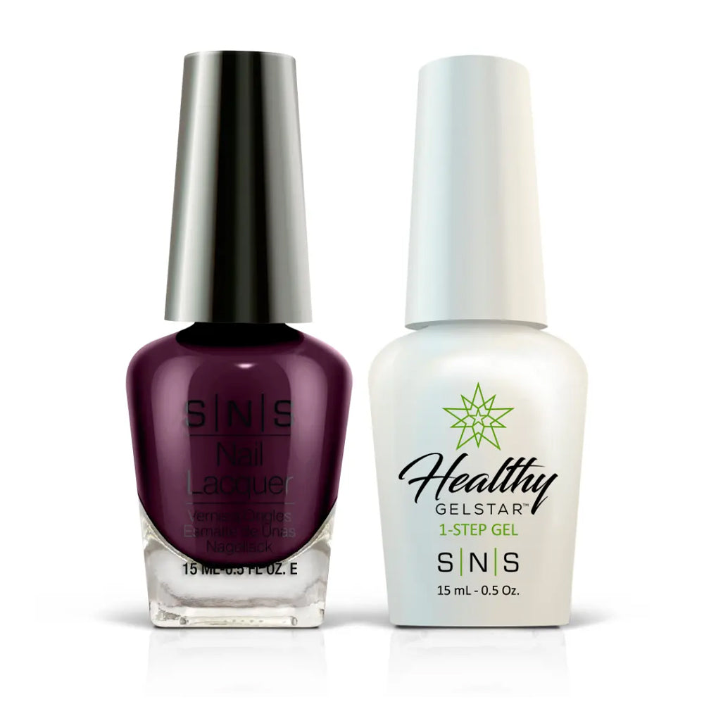 SNS Gel Nail Polish Duo - EE04 All I Want - Wine Colors by SNS sold by DTK Nail Supply