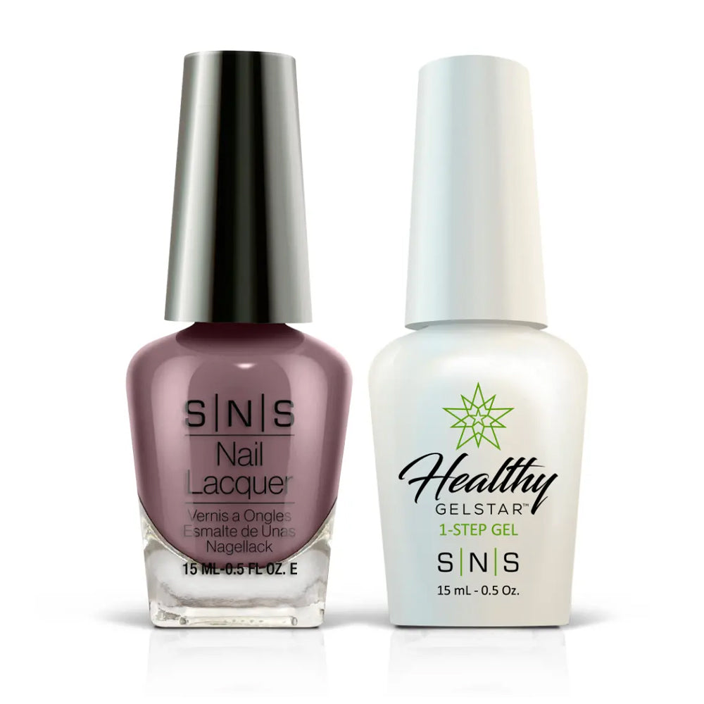 SNS Gel Nail Polish Duo - EE08 Dark Dreams - Purple Colors by SNS sold by DTK Nail Supply