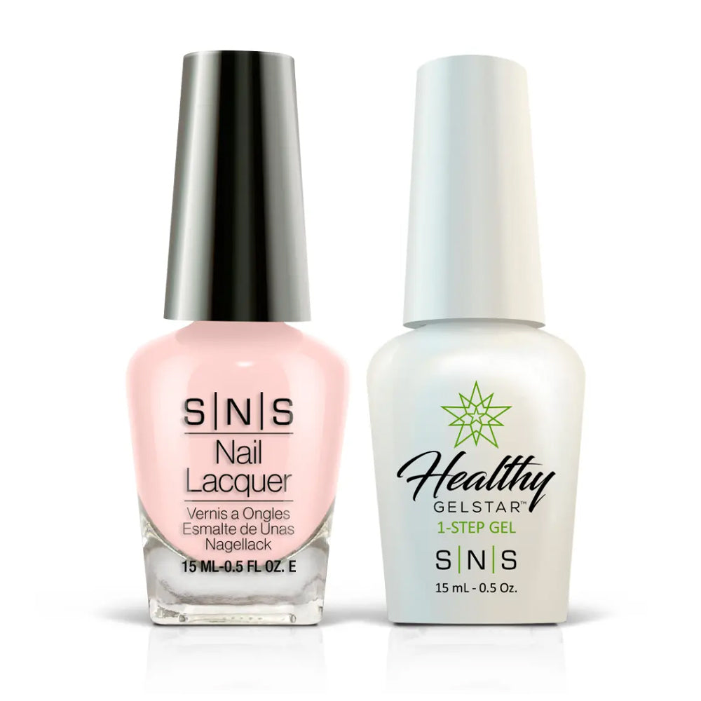 SNS Gel Nail Polish Duo - EE17 Only You - Pink Colors by SNS sold by DTK Nail Supply