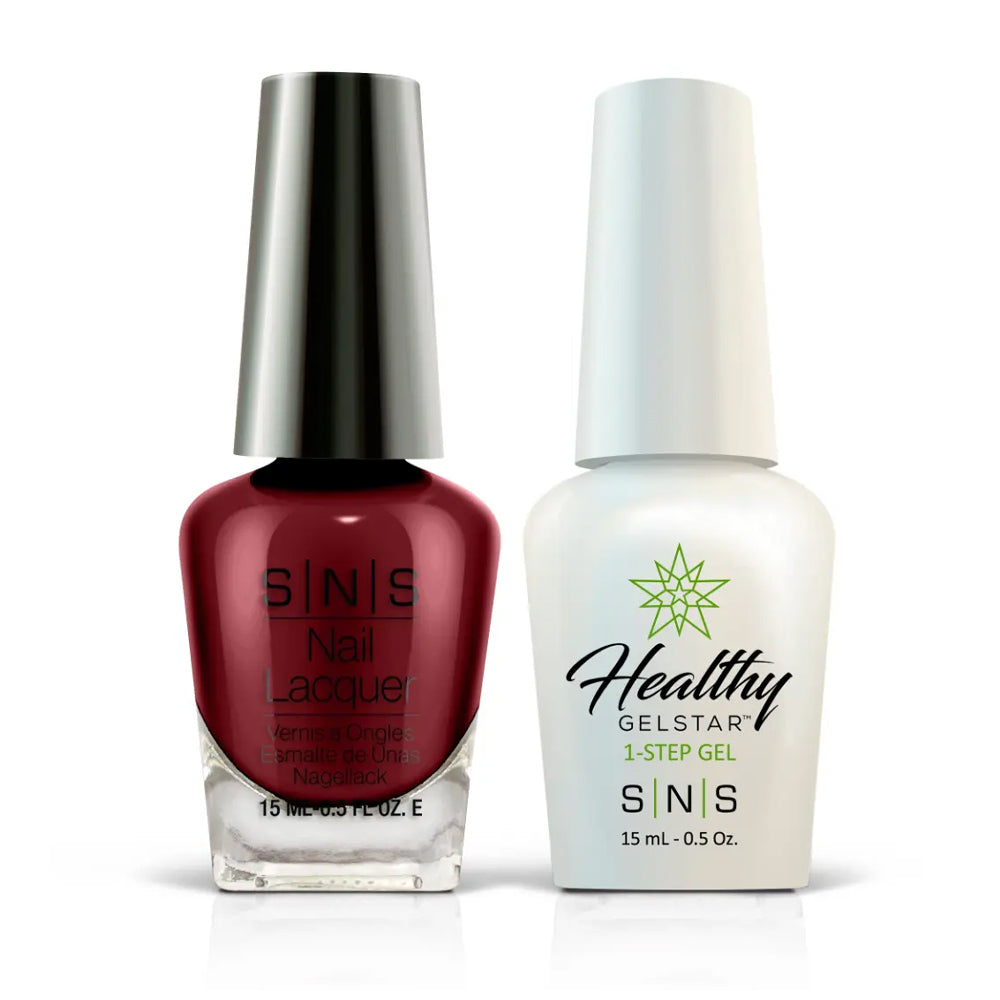 SNS Gel Nail Polish Duo - EE22 Everlasting Love - Wine Colors by SNS sold by DTK Nail Supply