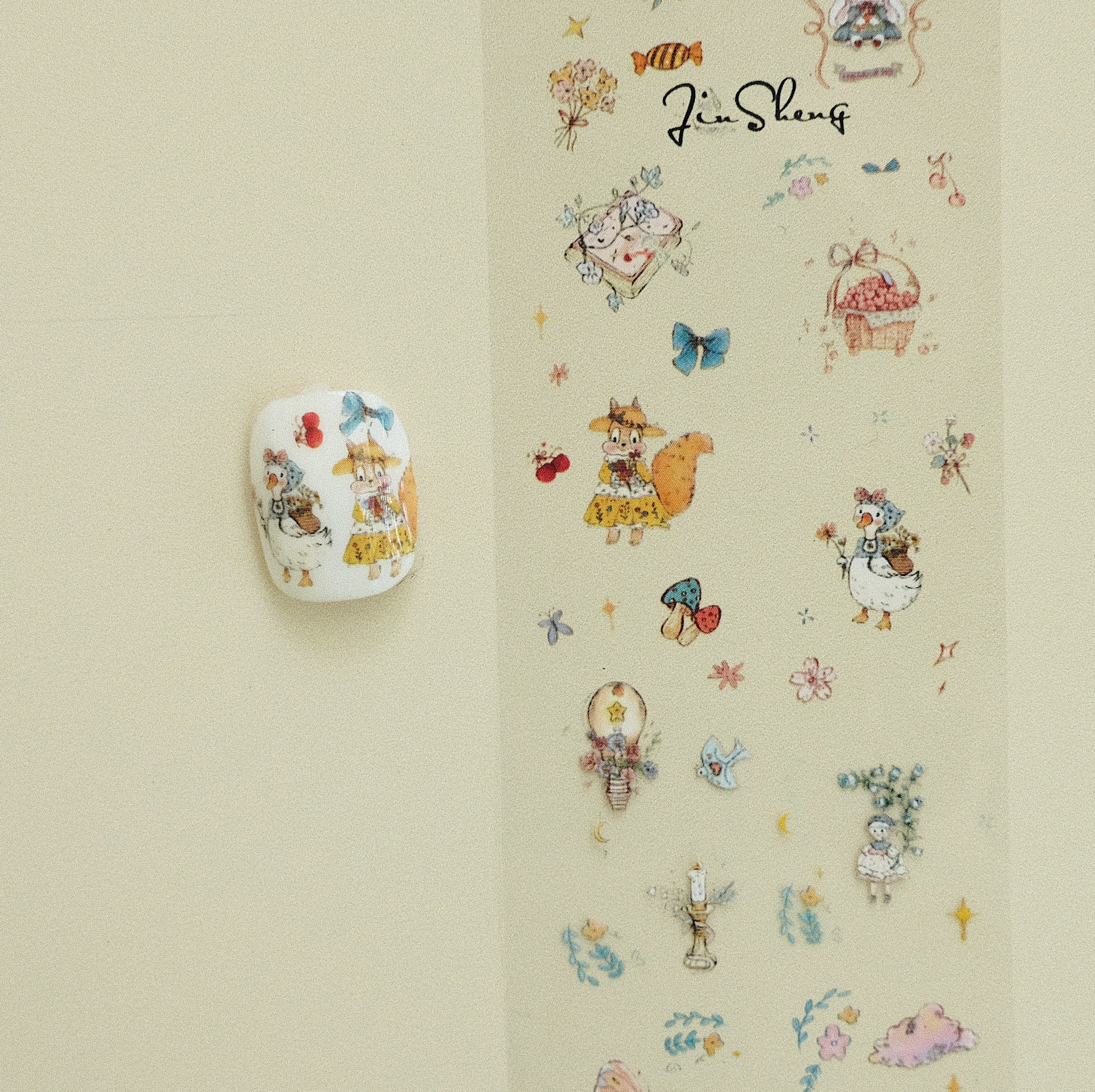 Nail Foil - Cute Aesthetic Animal