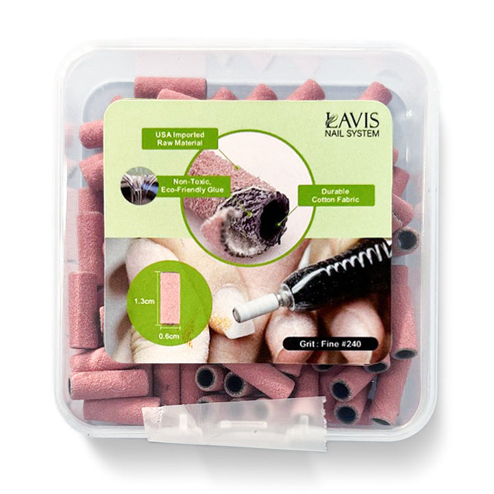 LAVIS Pink Sanding Bands Fine #240, Box