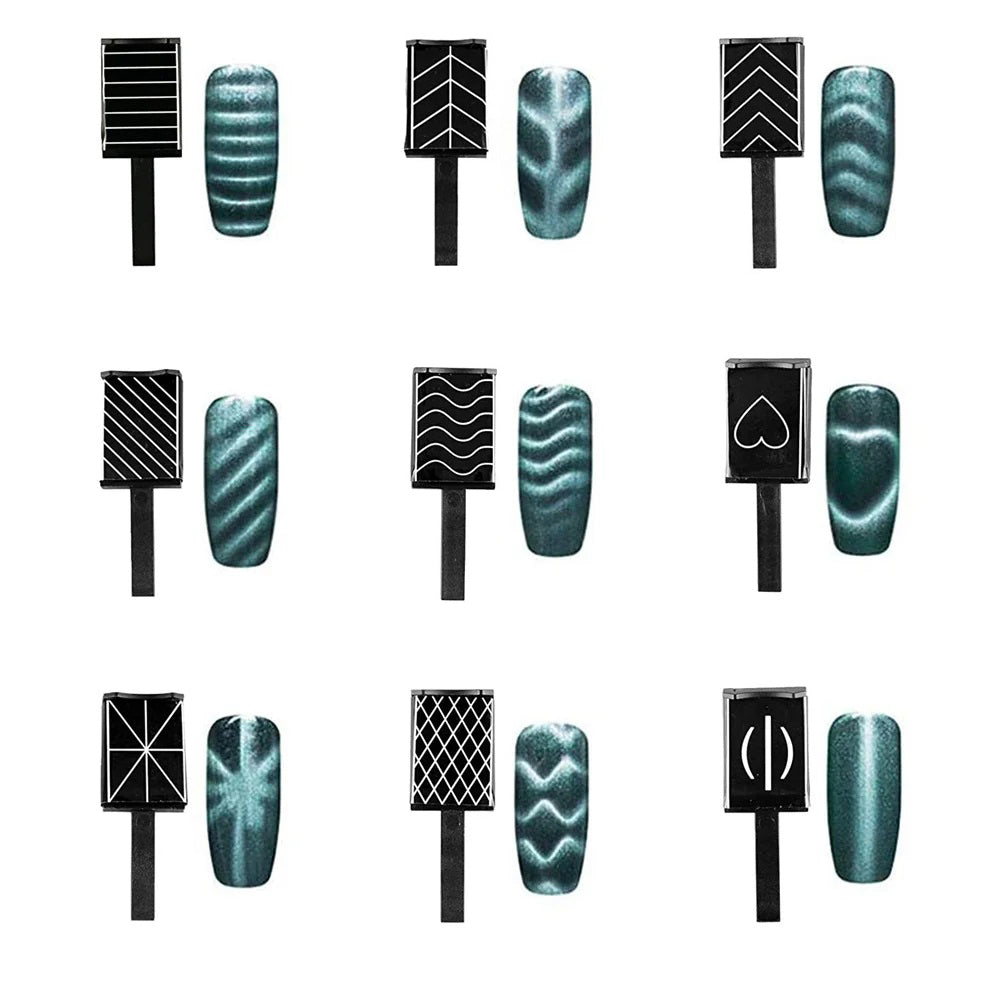  Cat Eye Magnet Nail Art No8 - Heart by OTHER sold by DTK Nail Supply