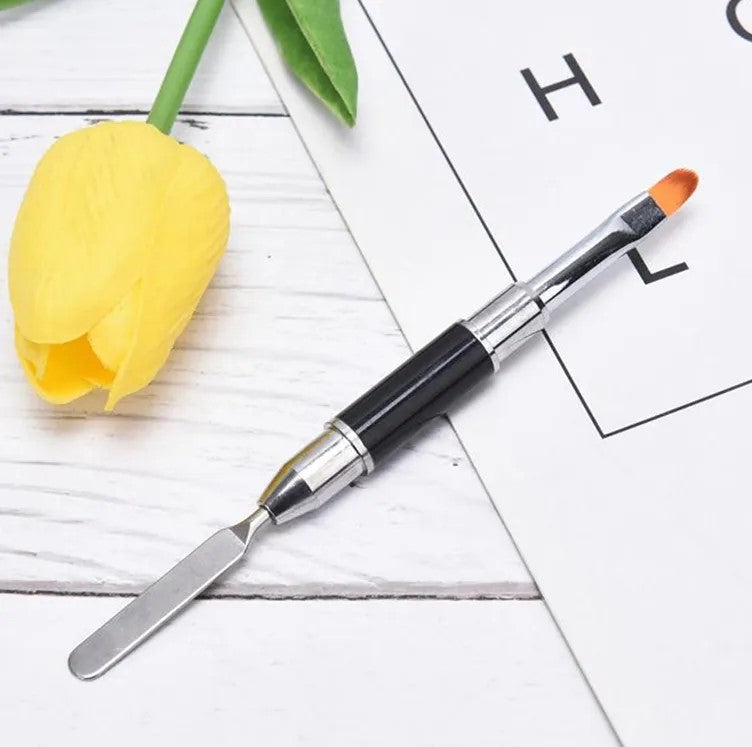 Dual-Ended Nail Brush Gel Nail Pen