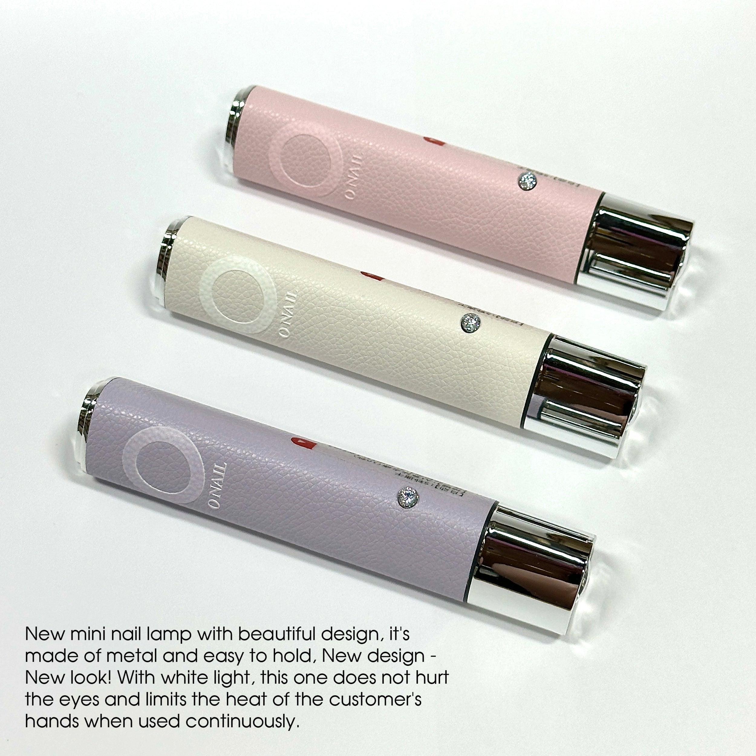 Handheld LED/UV Gel Nail Lamp with Smart Sensor