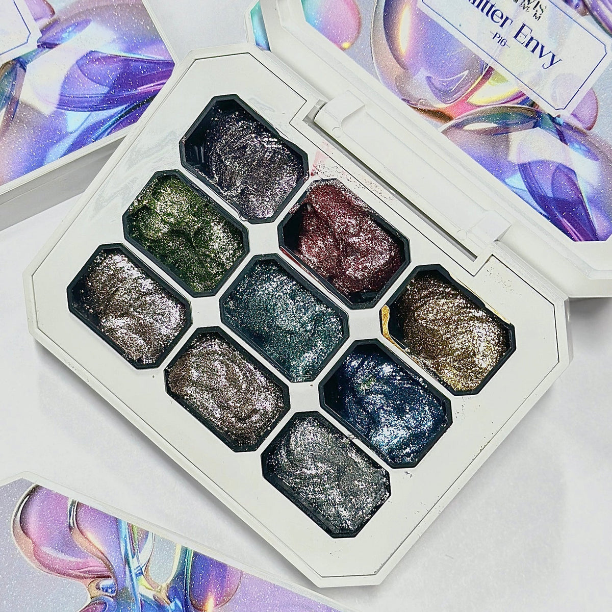 LAVIS 3 In 1 Pat Pat Gel - P16 Glitter Envy