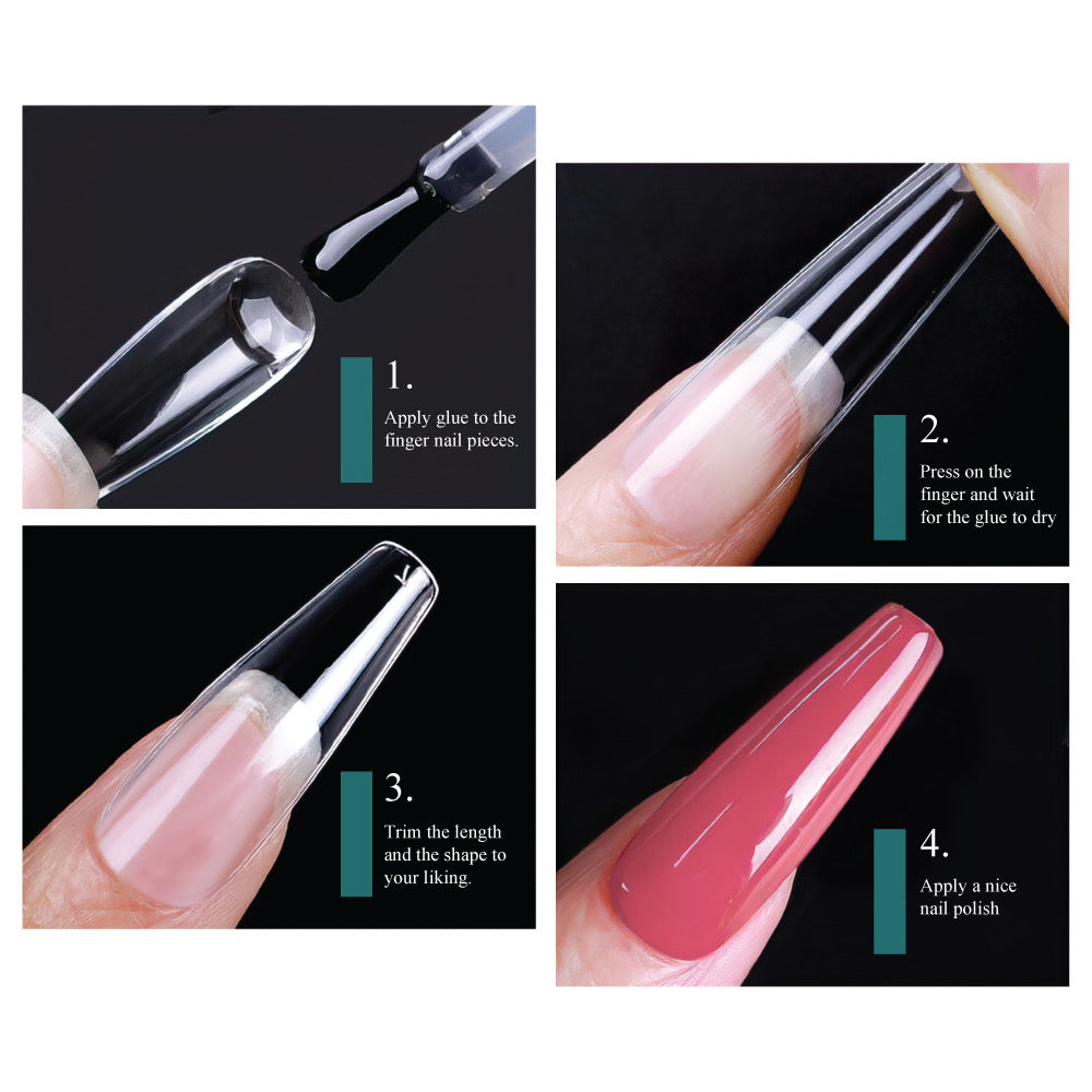 Lavis Medium Stiletto Soft Gel Tips, photo 5 of 6