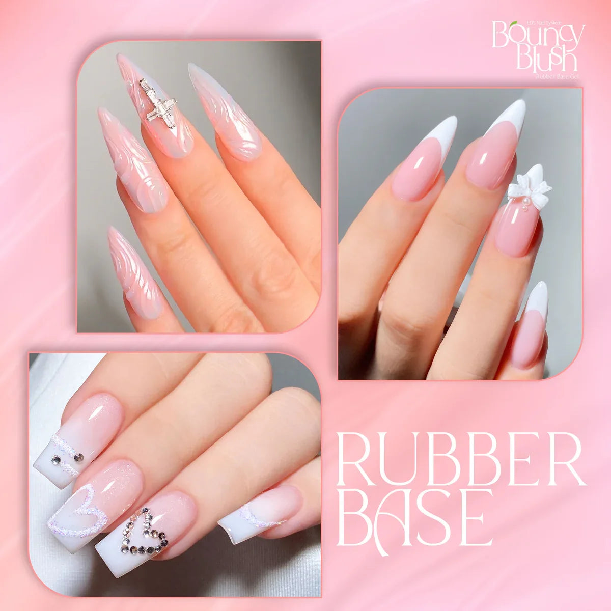 LDS Rubber Base Gel RB-02 Ver1, Tinted Base, photo 8 of 11