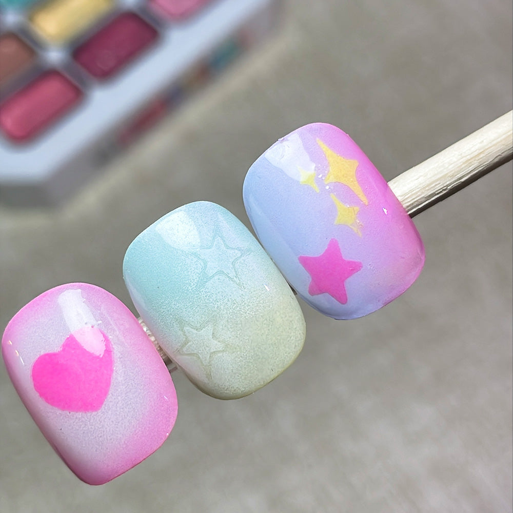 Lavis Pat Pat Gel 02 Painted Petals, Ombre Gel, photo 11 of 11