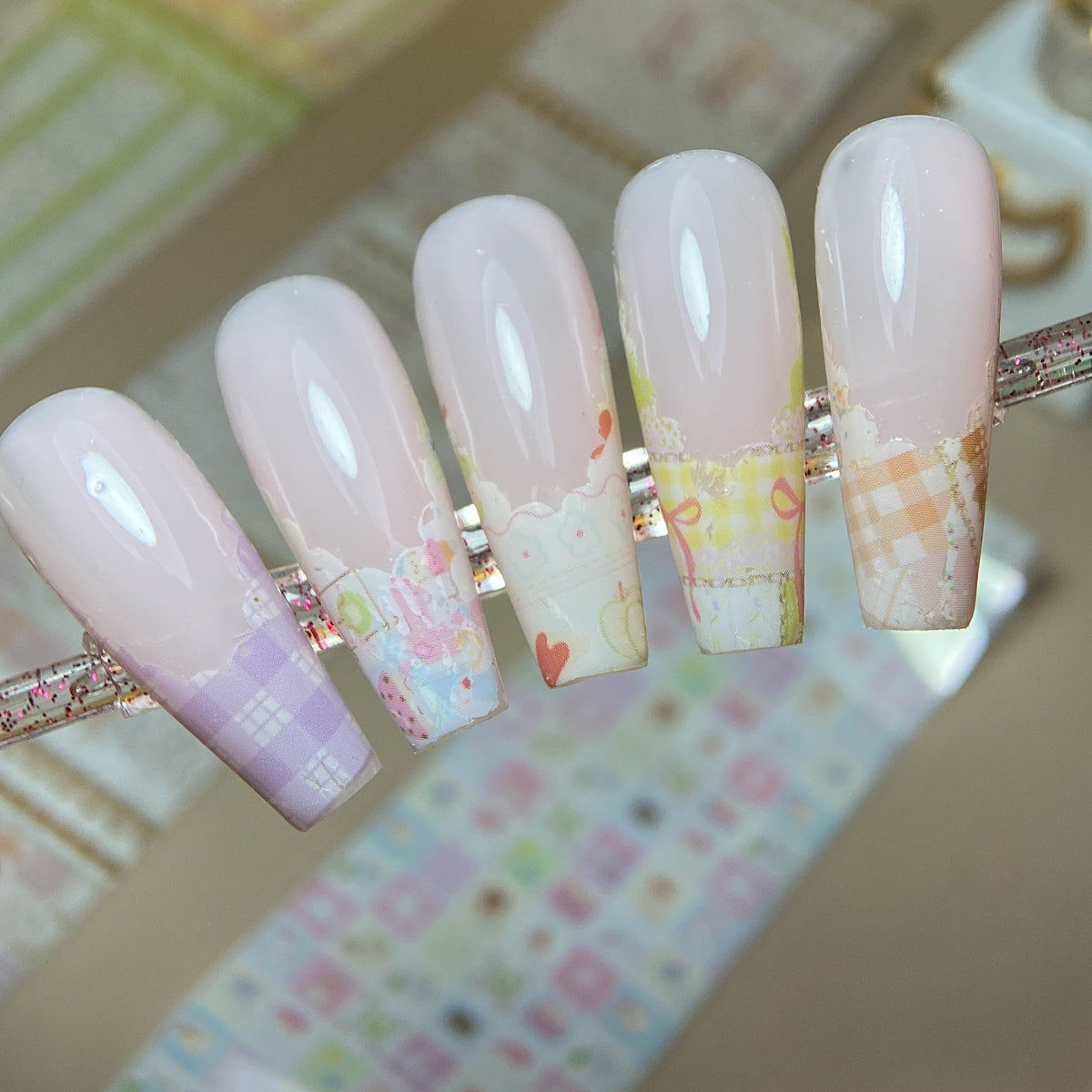 Pattern Design Nail Foils