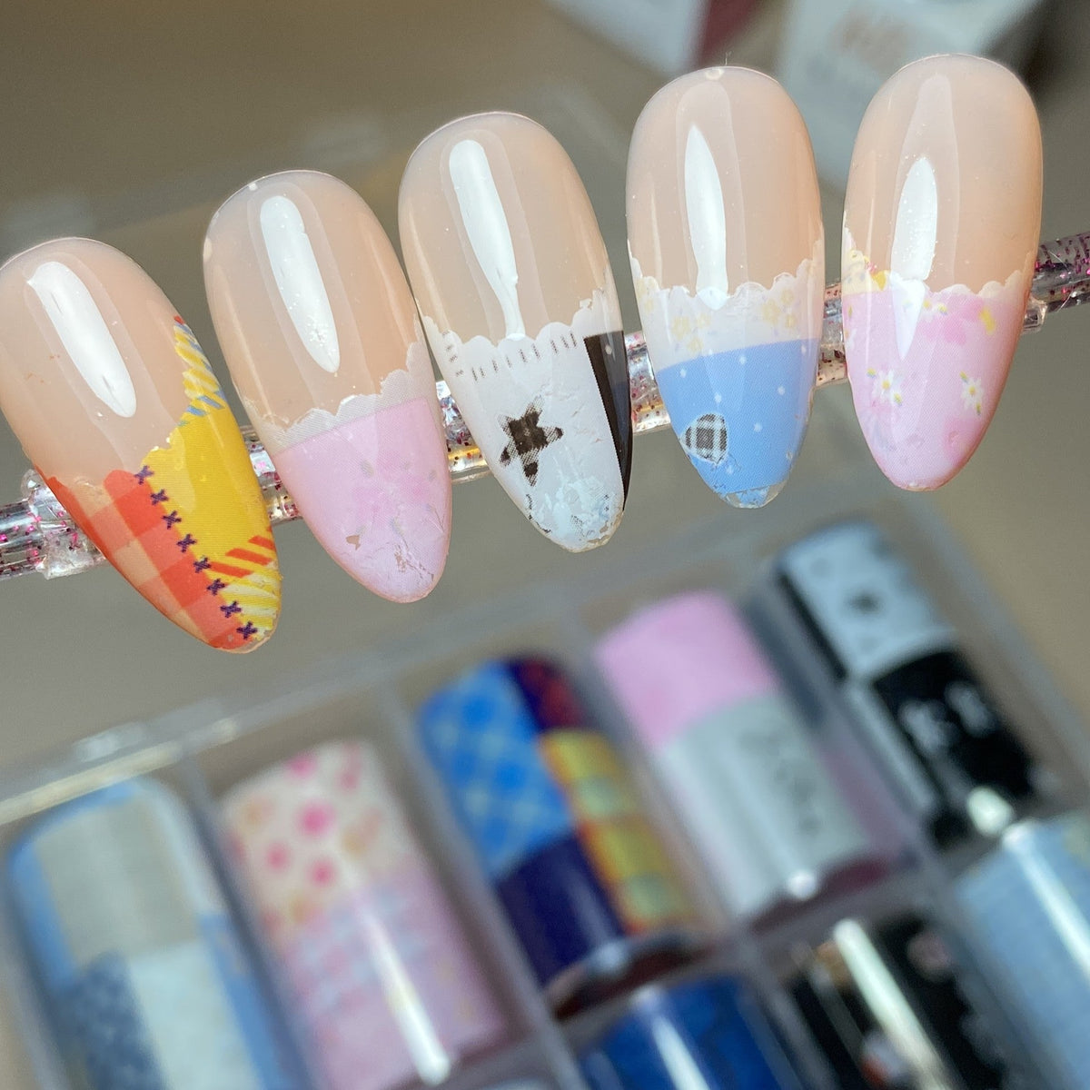 Pattern Design Nail Foils