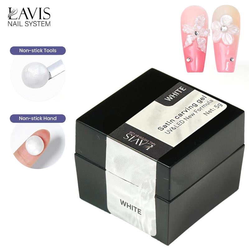 LAVIS Satin Carving Gel, 5g or 15g
