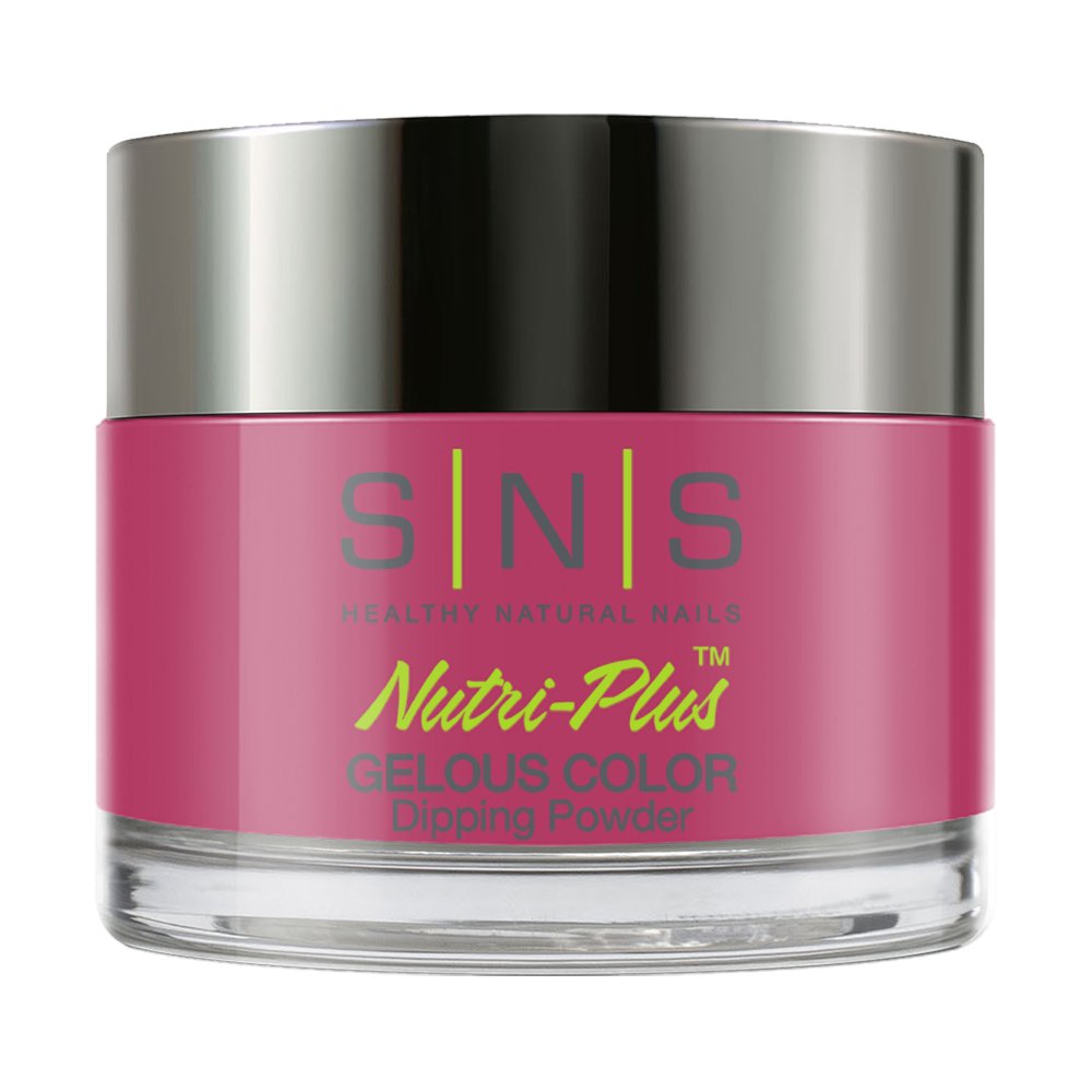SNS Dipping Powder Nail - IS08 Raspberry Beret by SNS sold by DTK Nail Supply