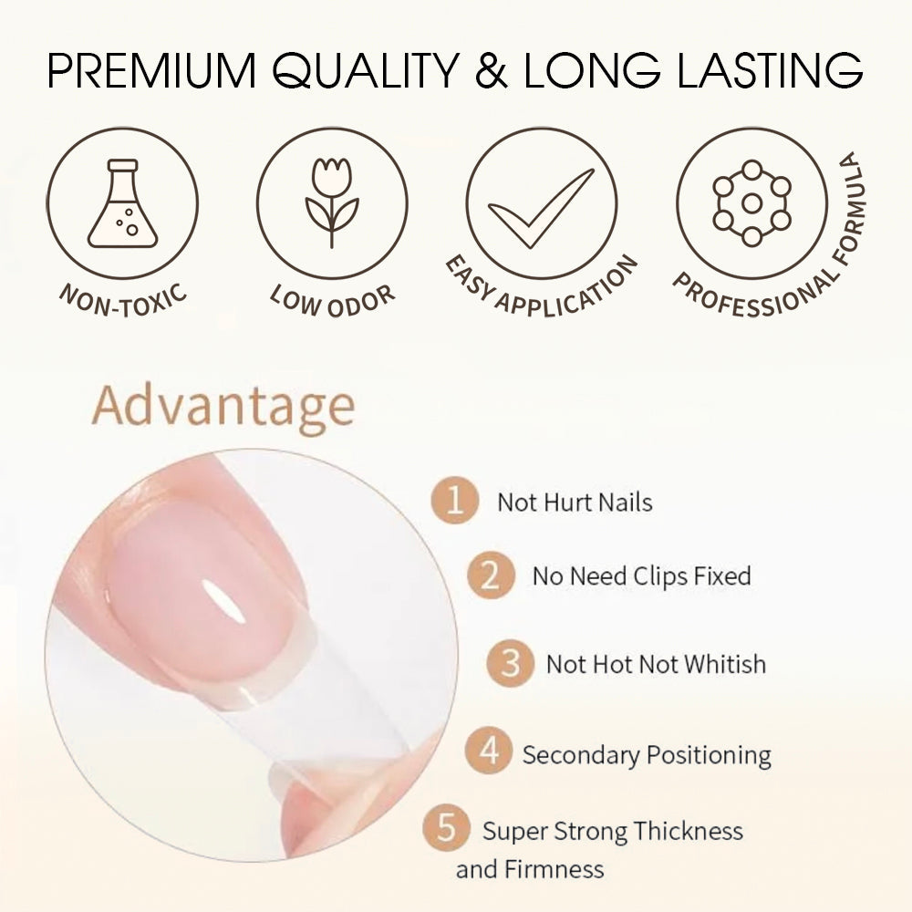 LAVIS Soft Gel Tip Adhesive, 15ml or 30ml