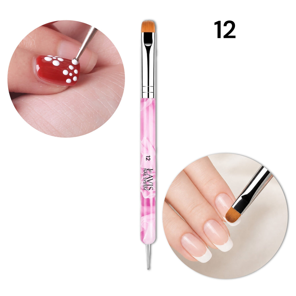 LAVIS French Brush Pink - #12