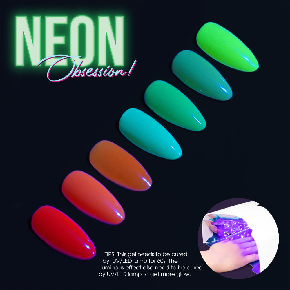 LAVIS C05 - 07 - Gel Polish 0.5 oz - Neon Obsession Collection