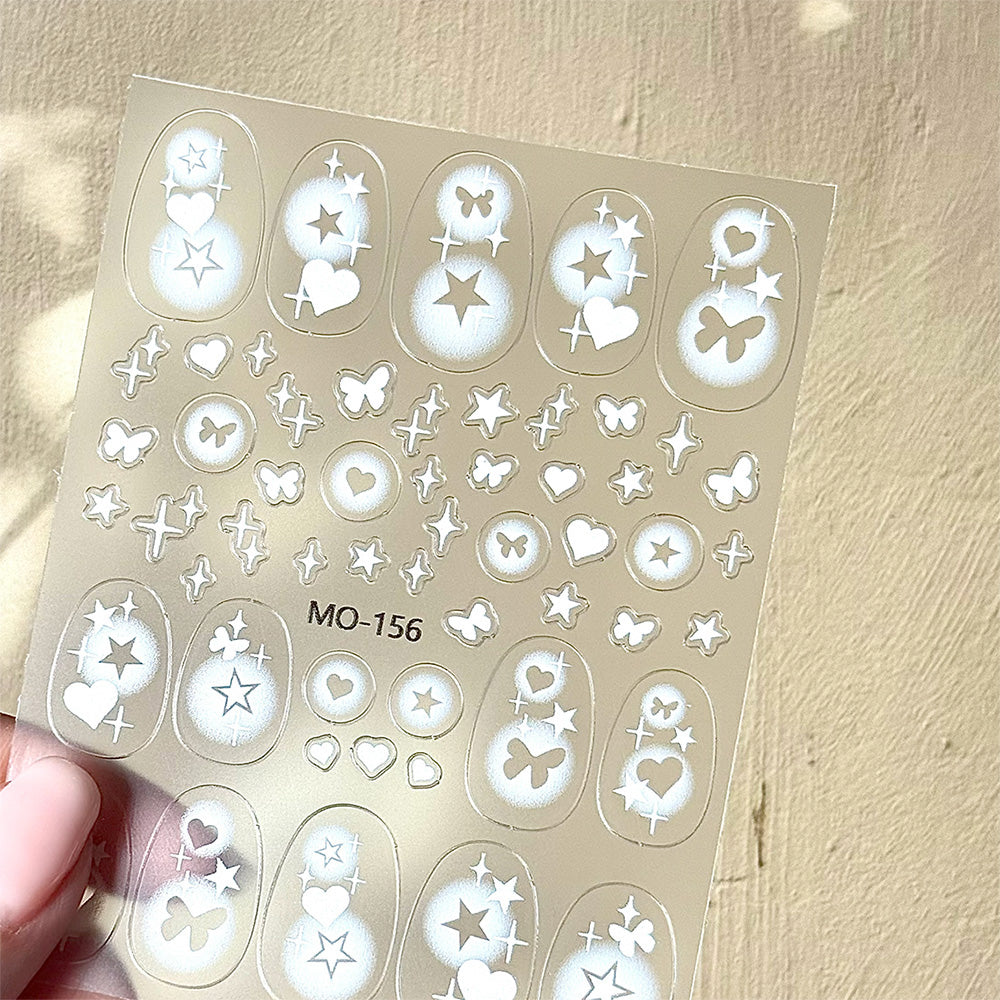 3D Nail Art Stickers MO155 - MO157