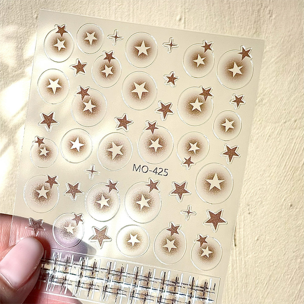 3D Nail Art Stickers MO424 - MO425 - MO426