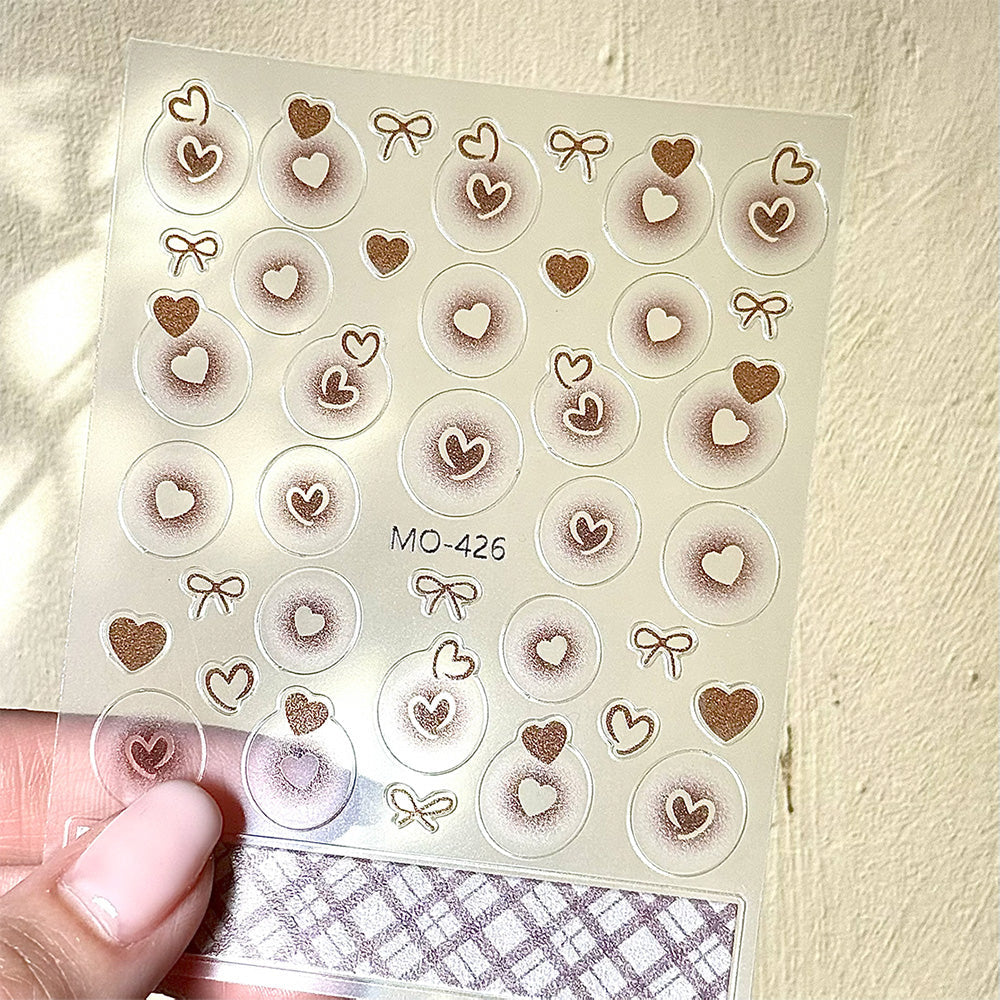 3D Nail Art Stickers MO424 - MO425 - MO426