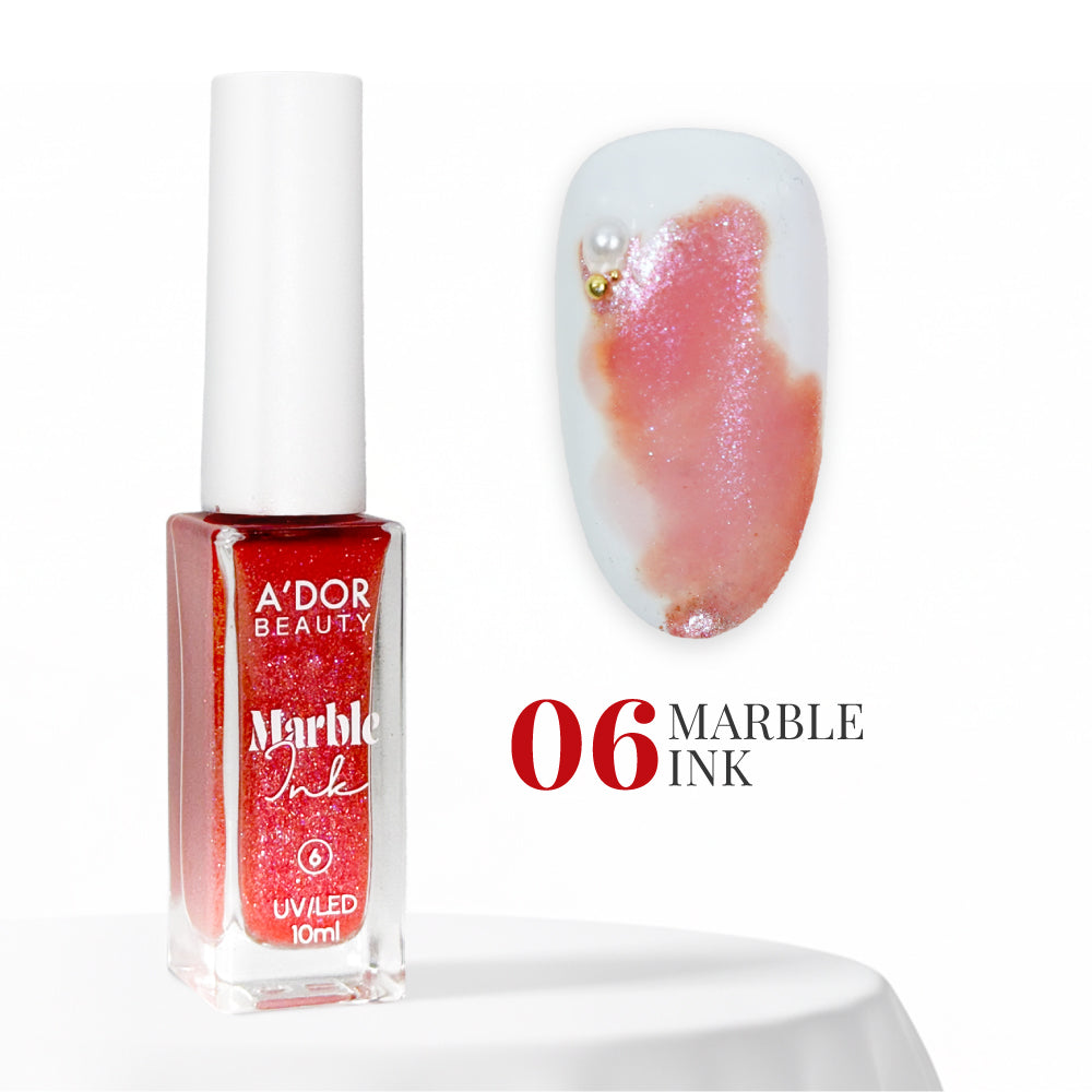 A'DOR Marble Ink - 06 - Rust Red