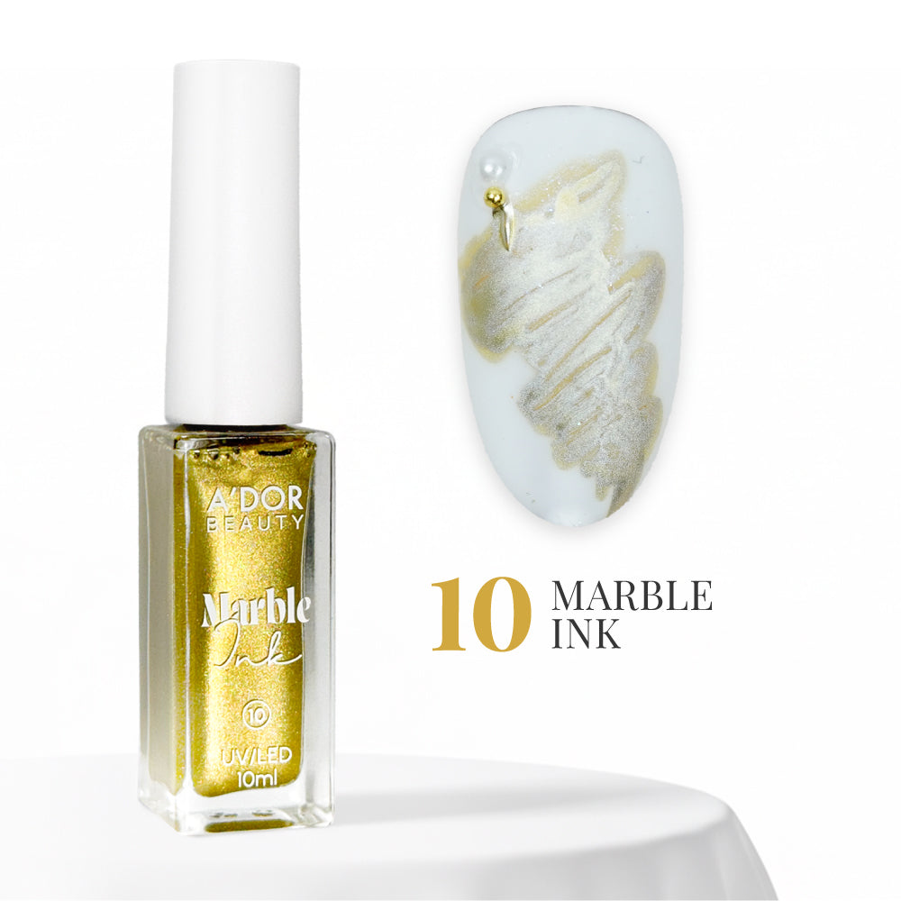 A'DOR Marble Ink - 10 - Gold