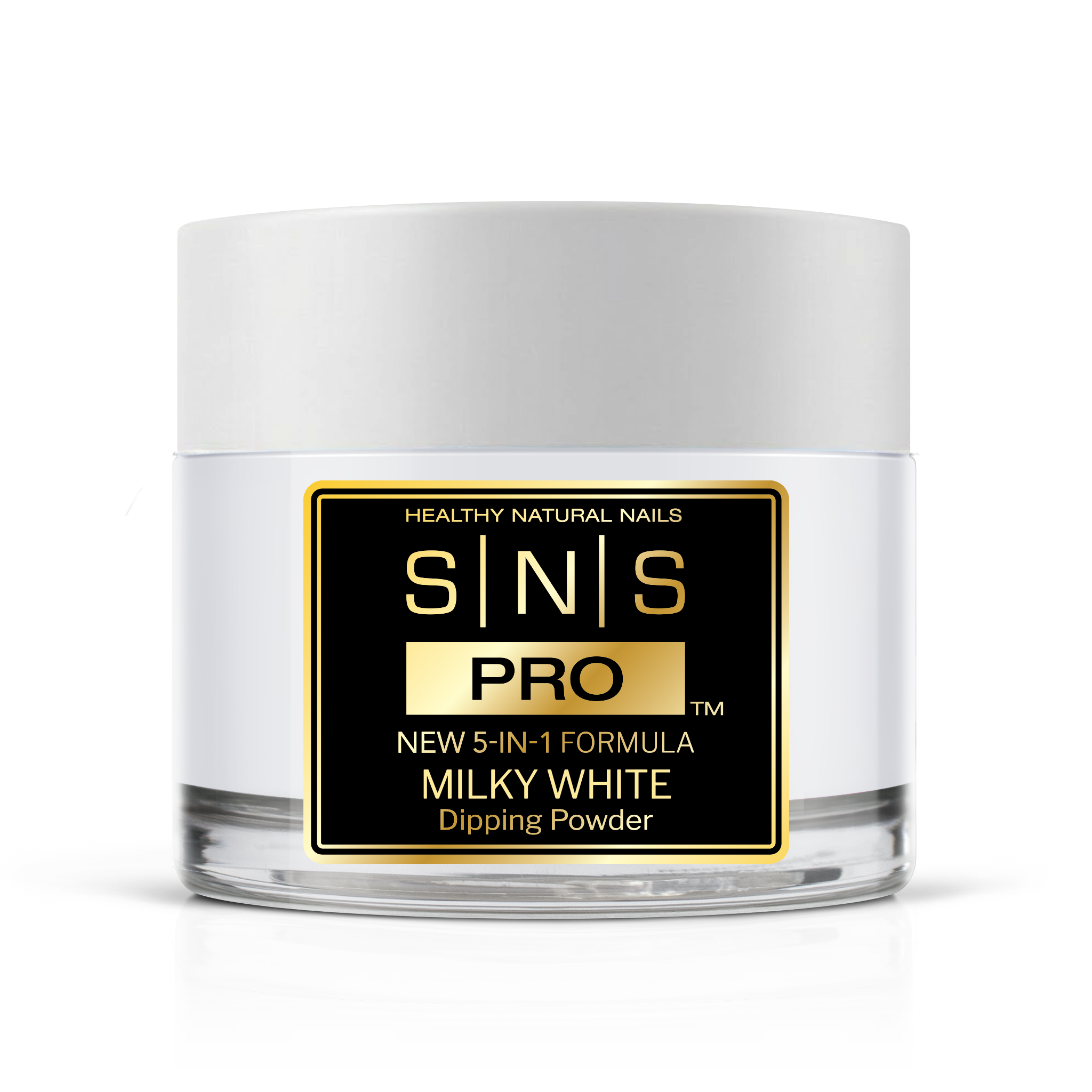 SNS 5-in-1 Pink & White Powder 2oz - Milky White