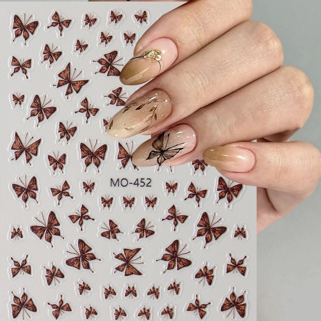 3D Nail Art Stickers MO-452