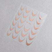 5D Nail Stickers ST-2306-3 - Laser Bronze