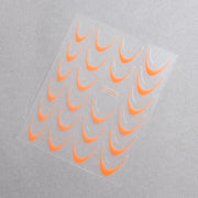 5D Nail Stickers ST-2306-14 - Neon Orange