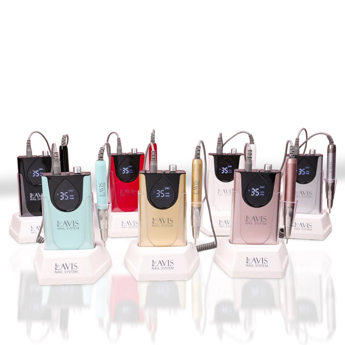 LAVIS Nail Drill - Rose Gold