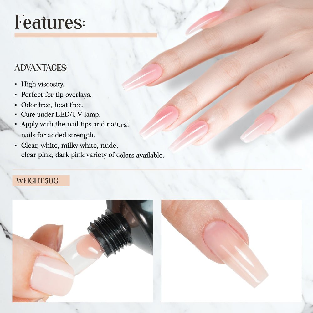 Lavis Non-Sticky Poly Gel 28, Extension Gel, photo 3 of 6
