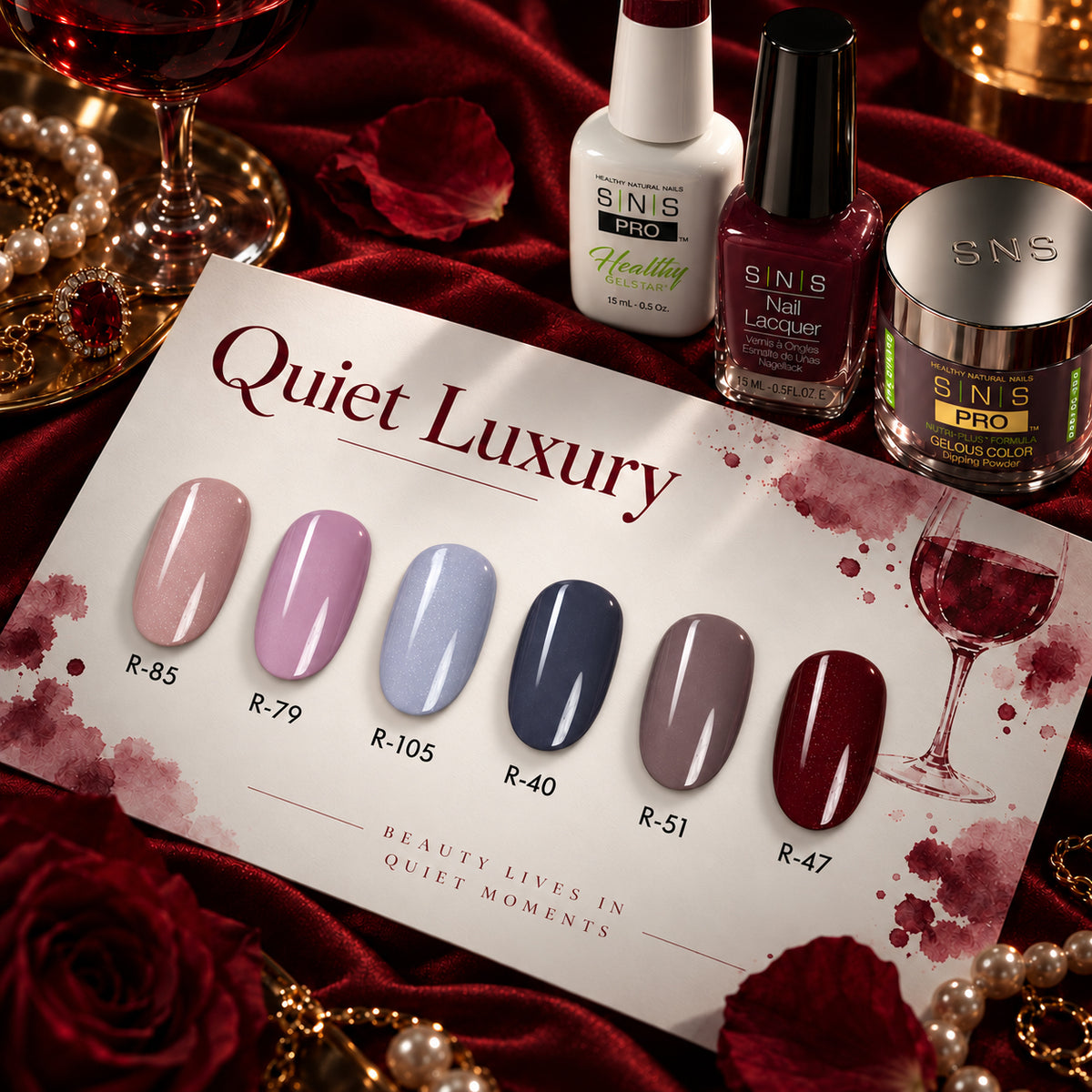 SNS Quiet Luxury Collection - 4in1 - 6 Colors