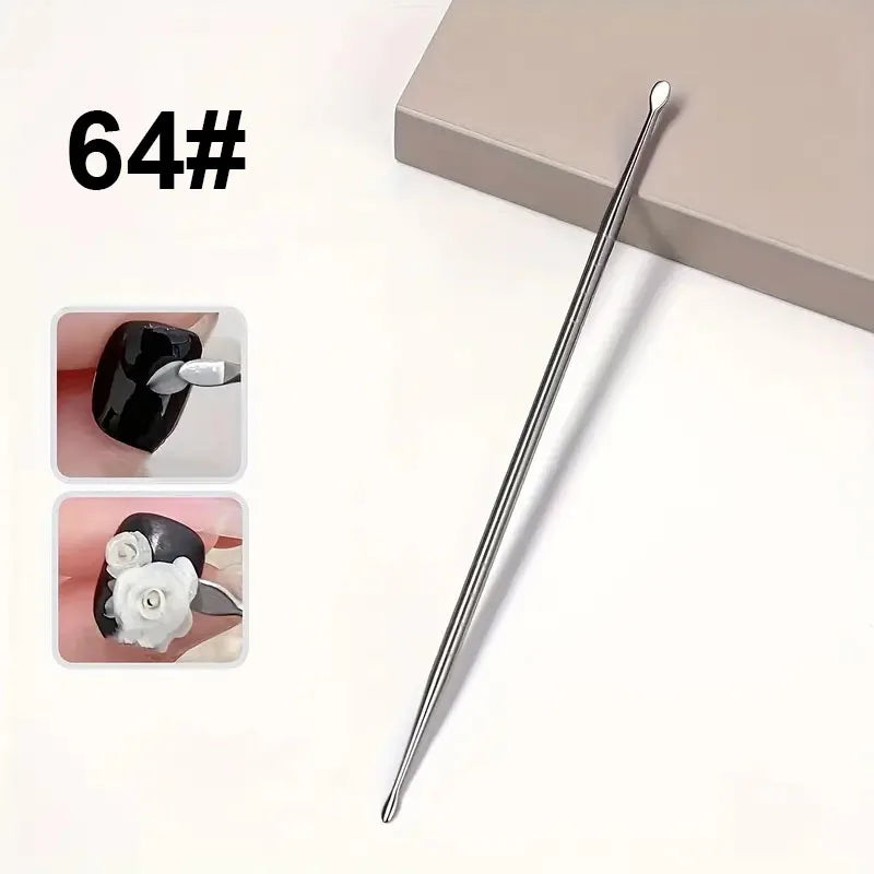 Stainless Steel Double Head Sculpting and Carving Tool
