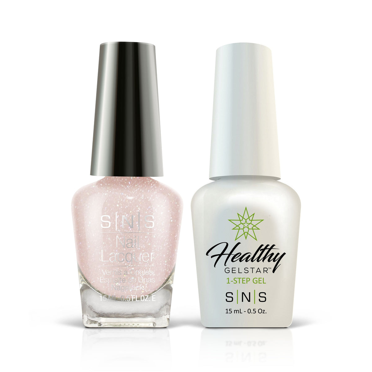 SNS Nude In Spring Collection - NOS12 matching gel and lacquer duo