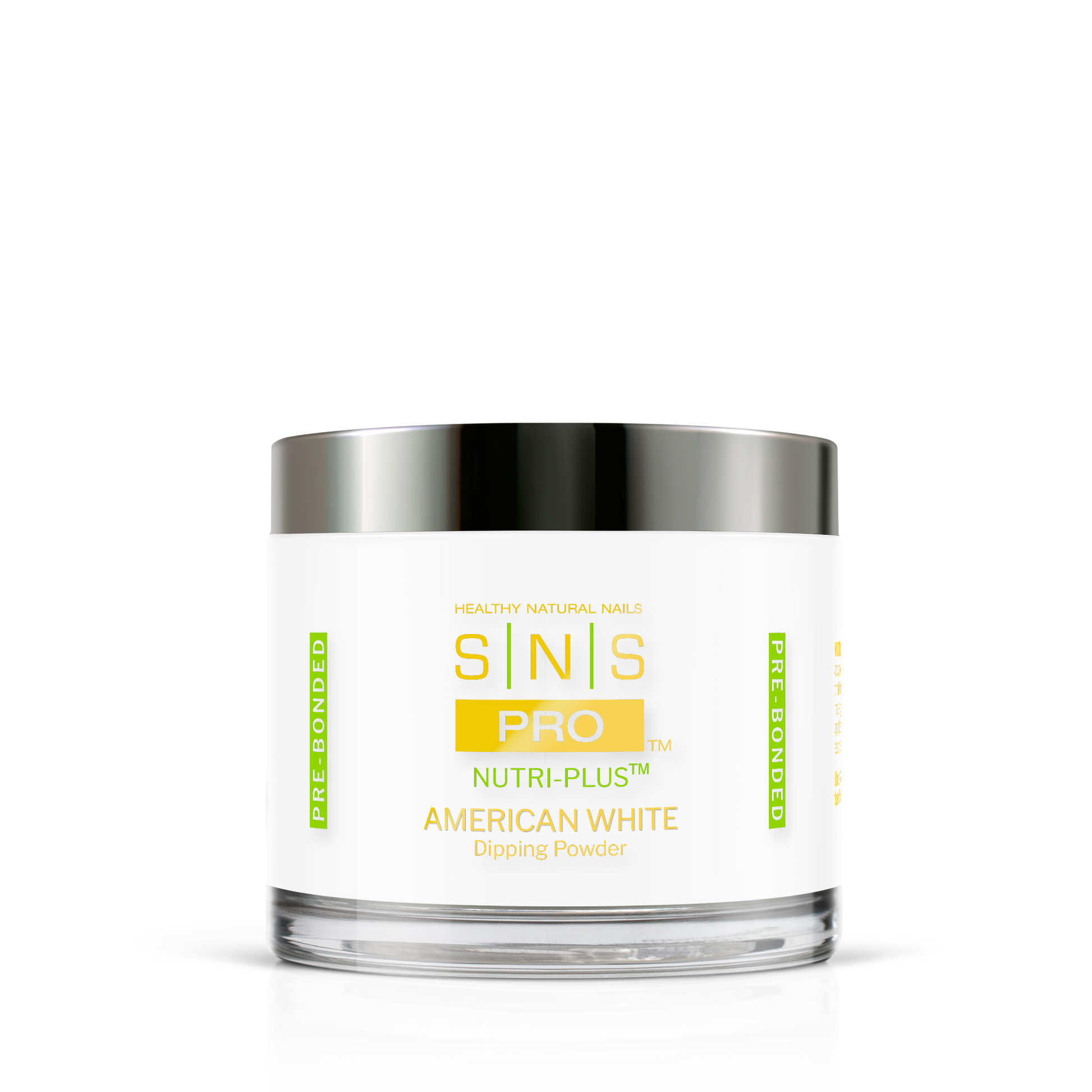 SNS American White Dipping Powder Pink & White