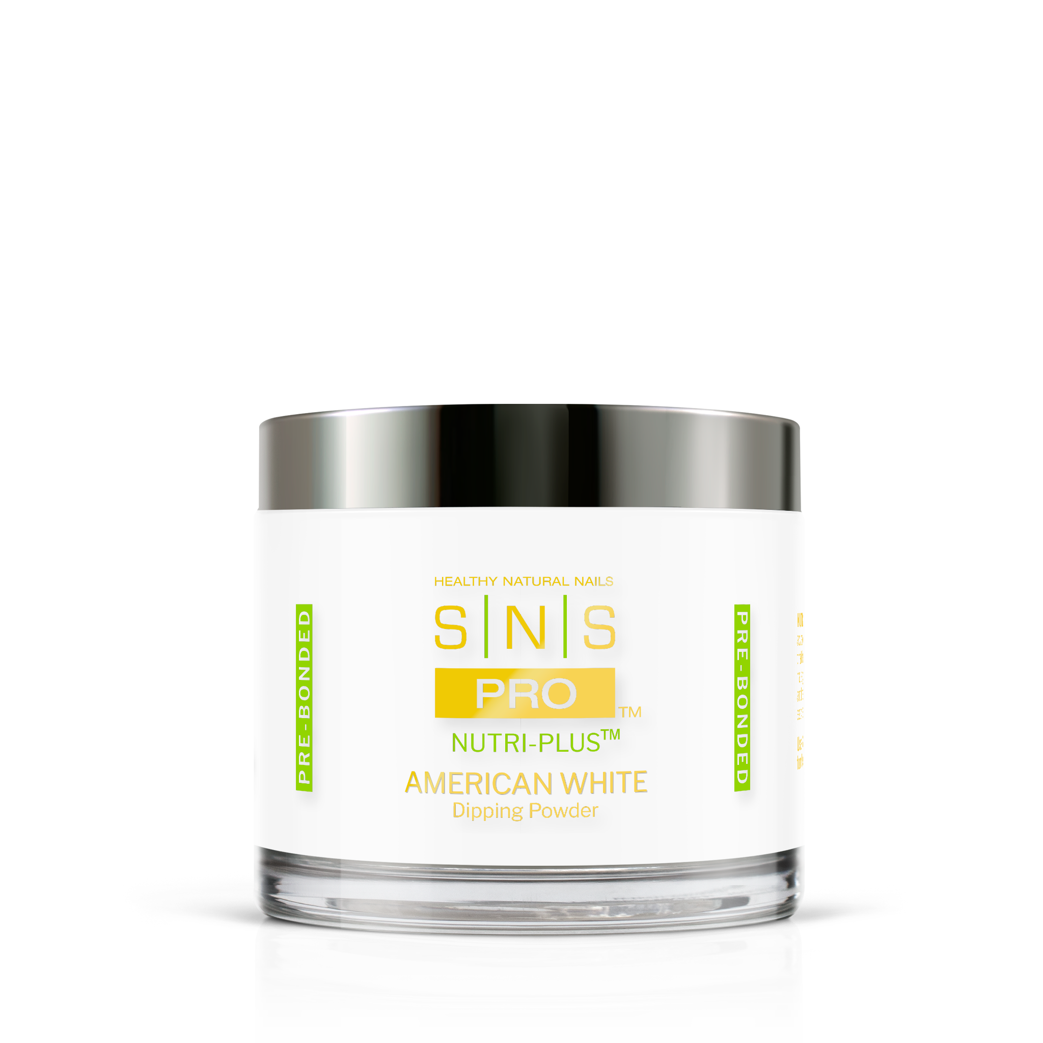 SNS American White Dipping Powder Pink & White