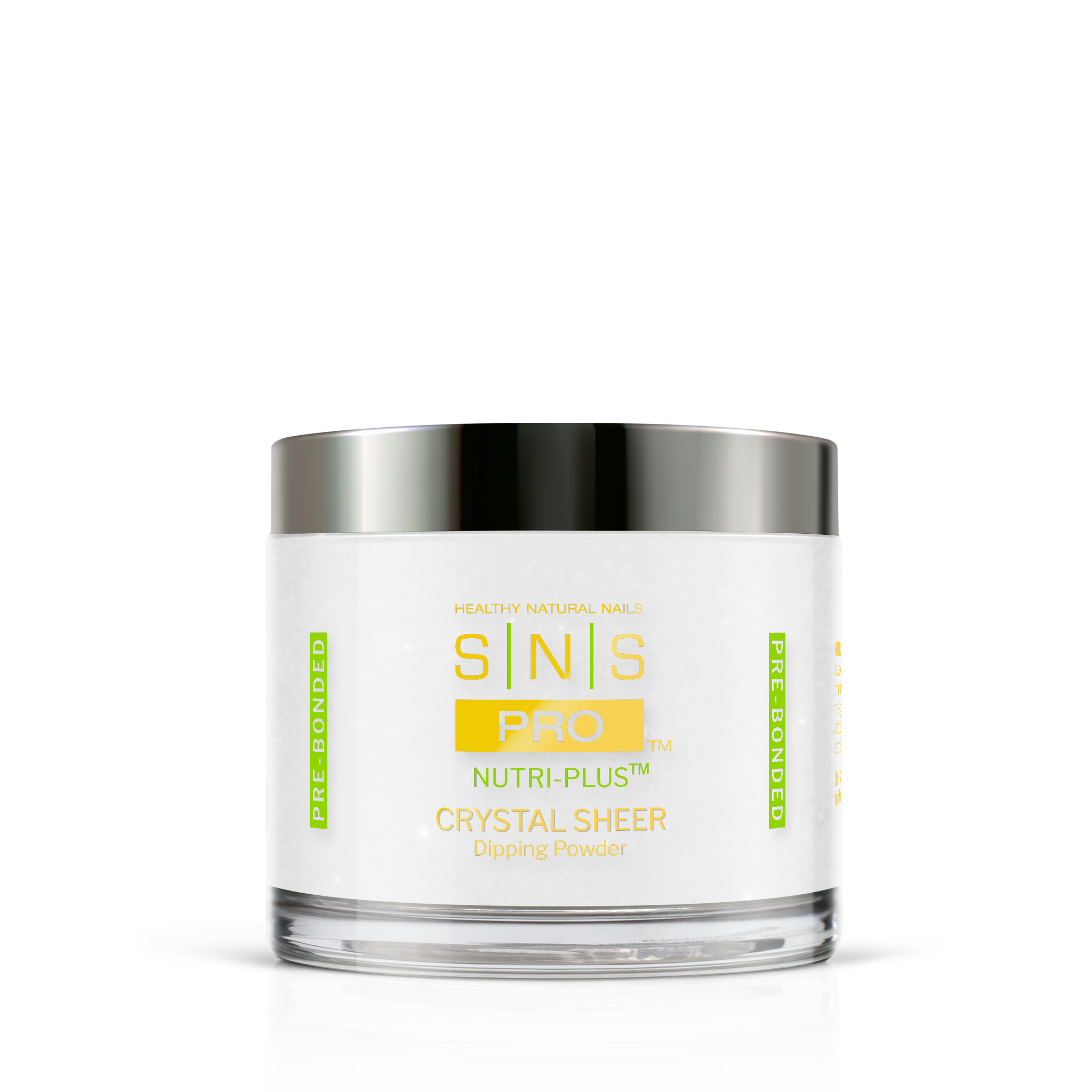 SNS Crystal Sheer Dipping Powder Pink & White