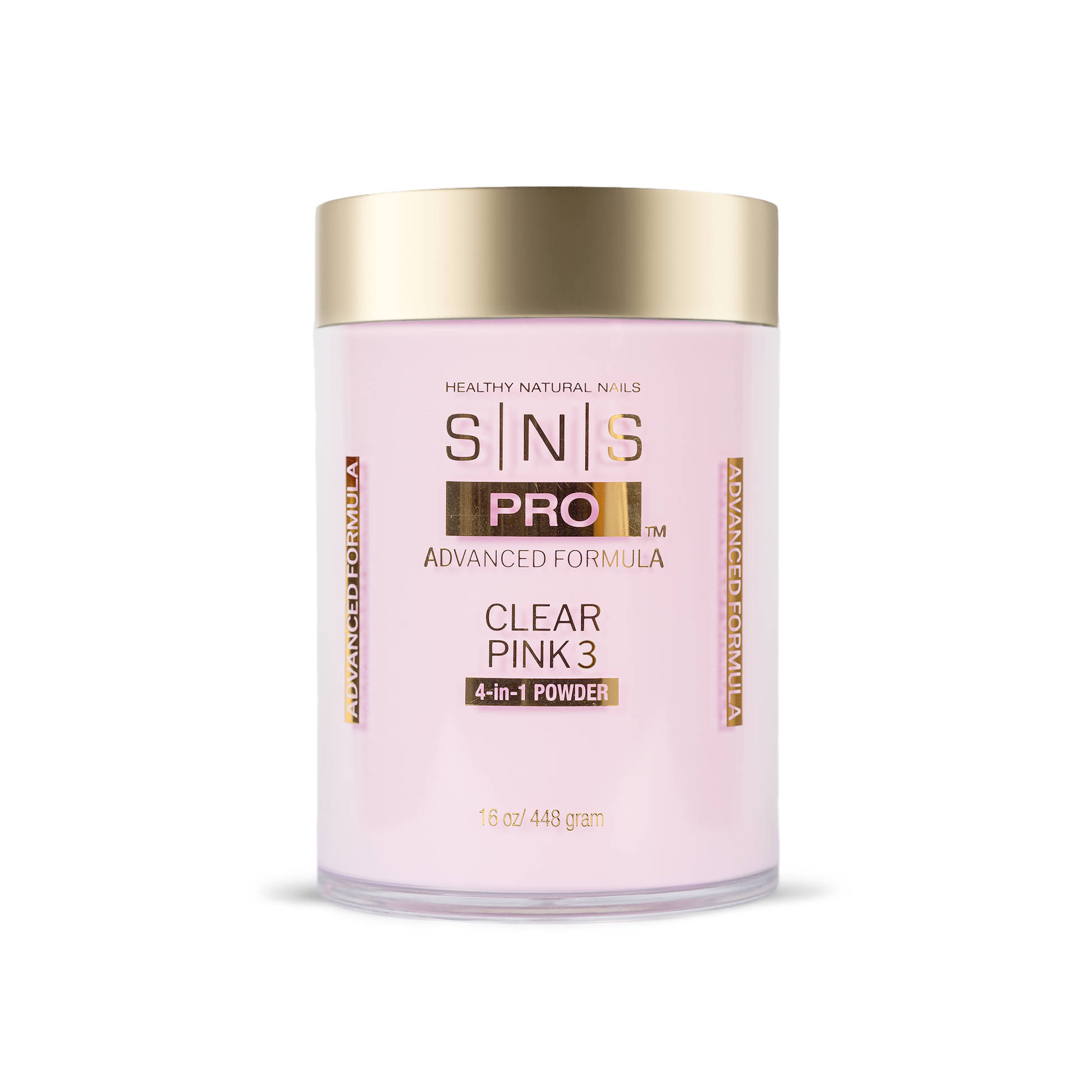 SNS 4-in-1 Pink & White Powder 16oz - Pink Ombre 3