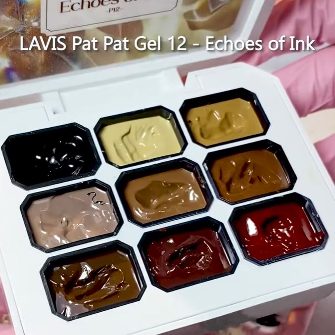 Lavis Pat Pat Gel 12 Echoes of Ink, Ombre Gel, photo 2 of 13