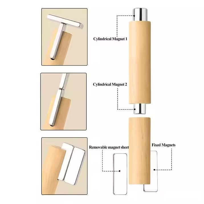 4 in 1 Fire Arrow Nail Magnet Cat Eye