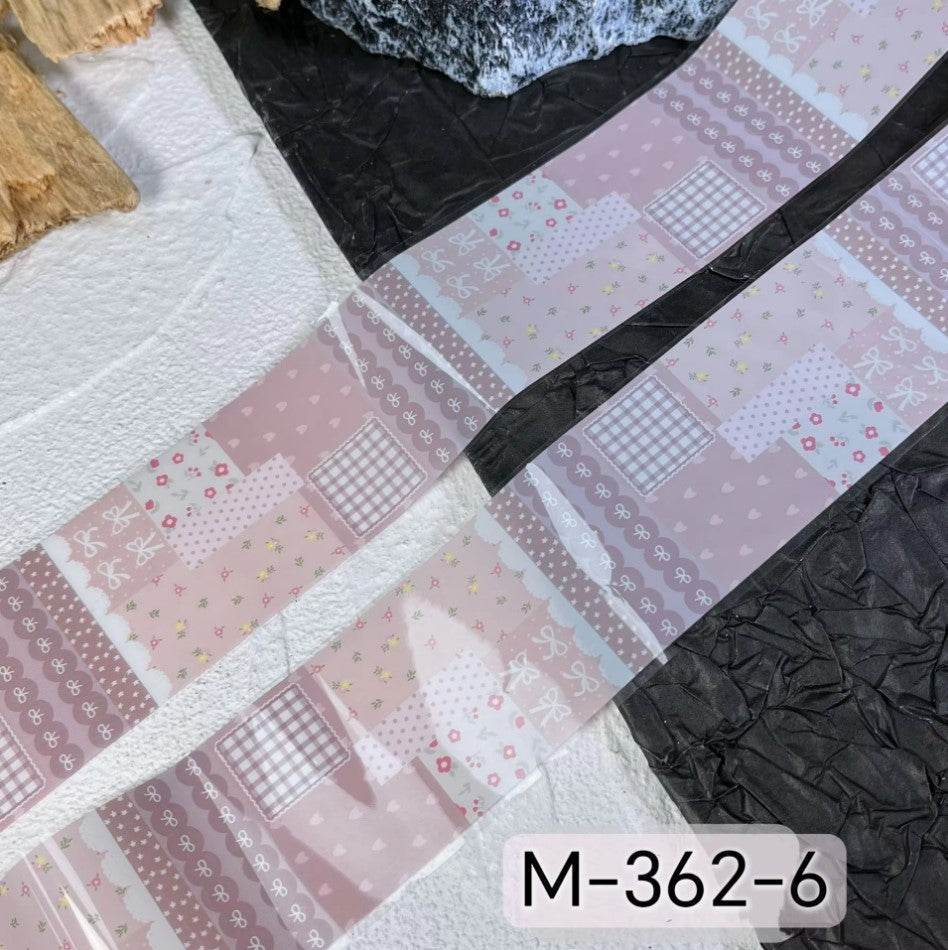 Nail Transfer Foil 2 - Spring Pattern - M362