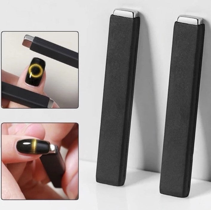 Black Rubber Coated Bar Magnet