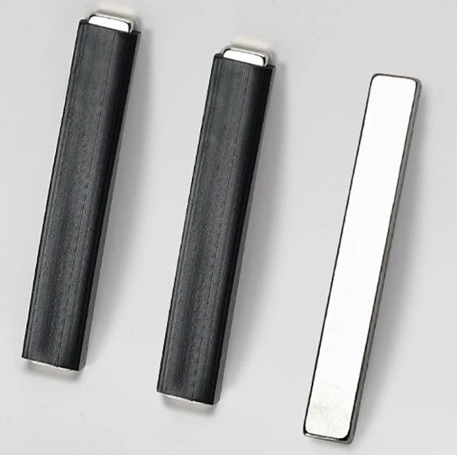Black Rubber Coated Bar Magnet