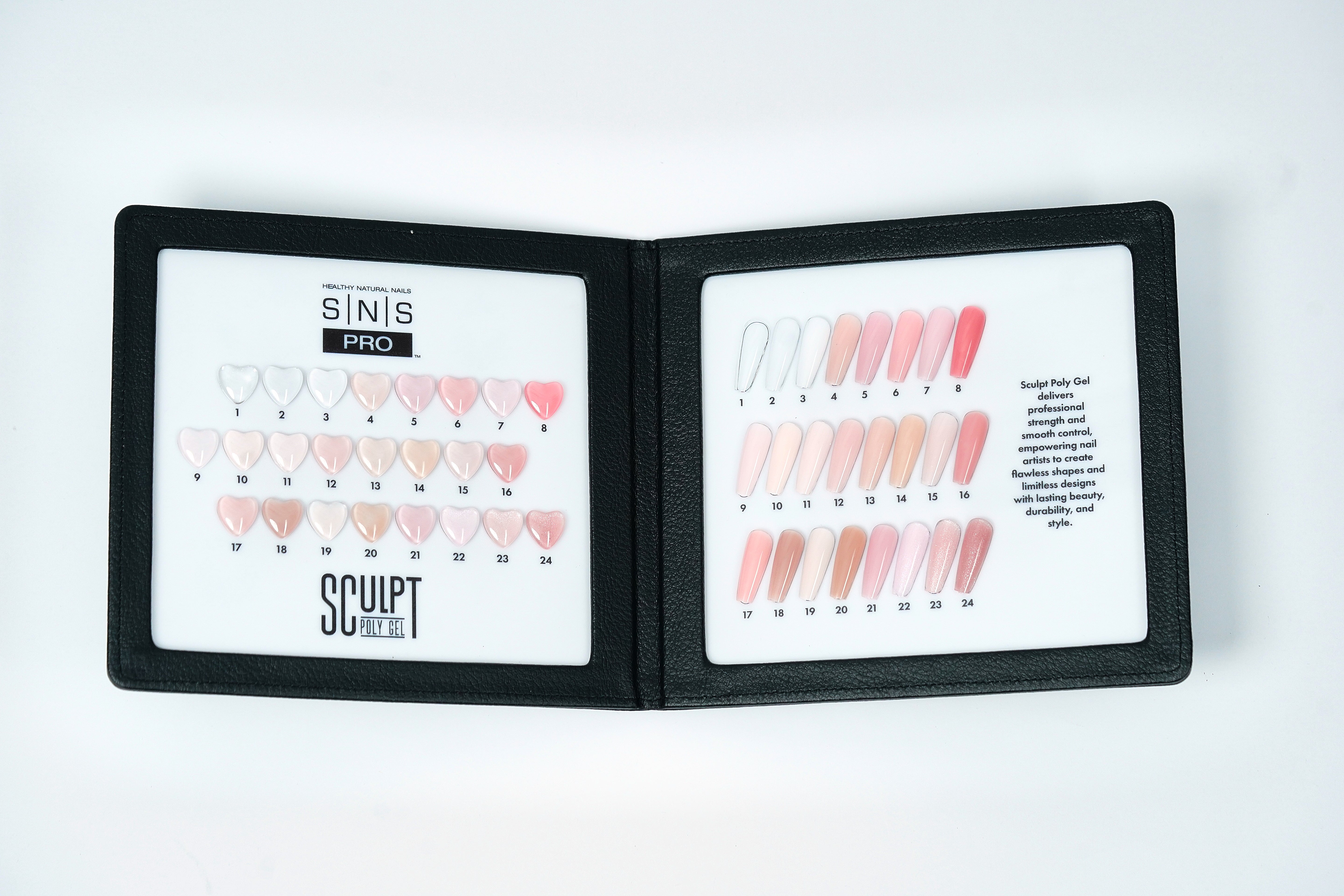 SNS PRO Sculpt Poly Gel – 24 Color Collection