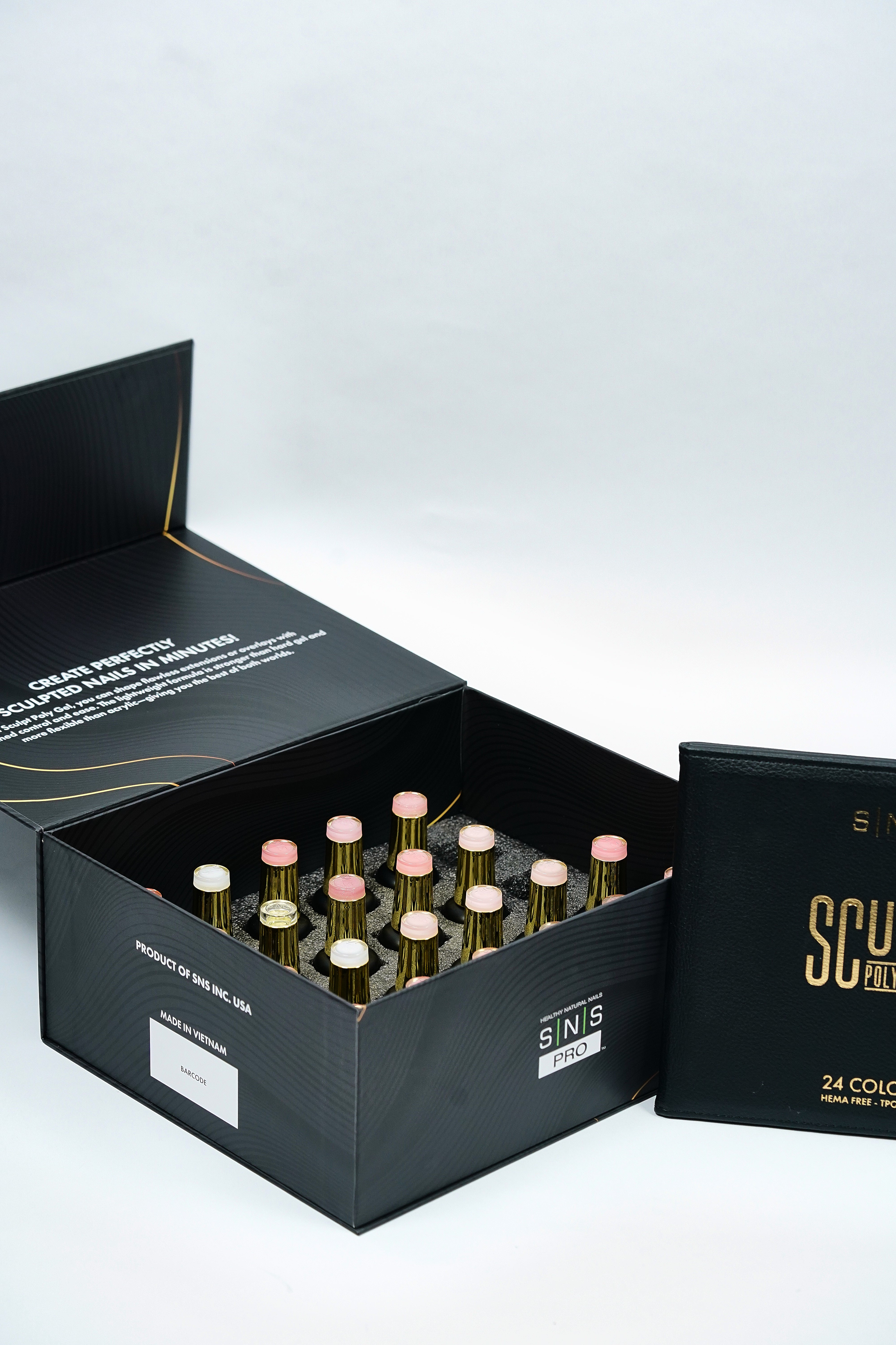 SNS PRO Sculpt Poly Gel – 24 Color Collection