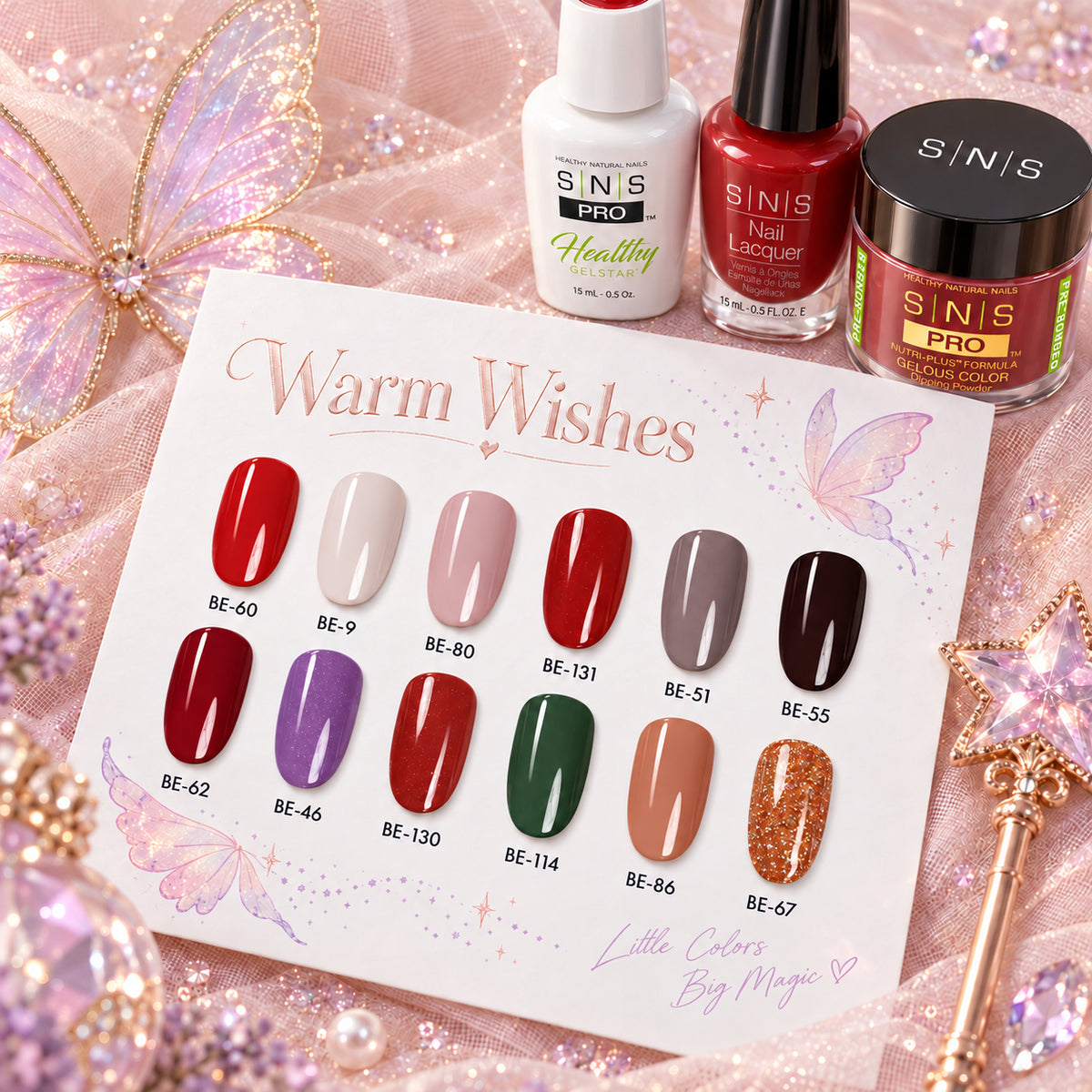 SNS Warm Wishes Collection - 4in1 - 12 Colors
