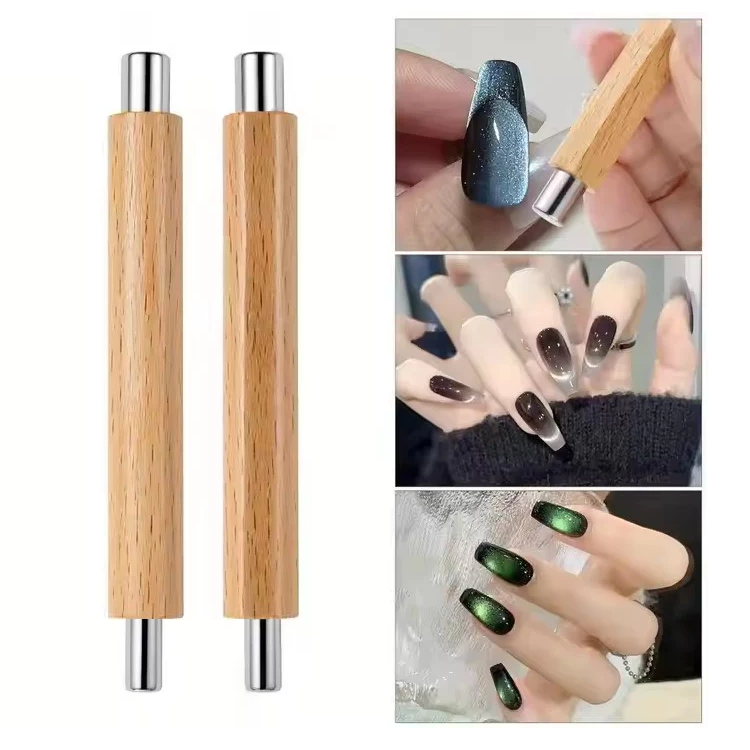 Wooden Magnet No Roll for Cat Eye Gel, photo 1 of 6