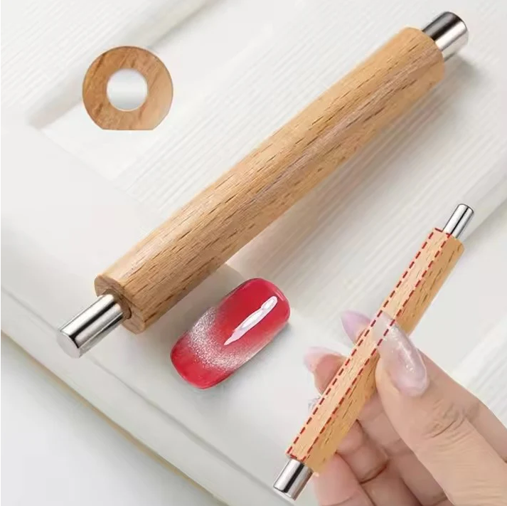 Wooden Magnet No Roll for Cat Eye Gel, photo 4 of 6