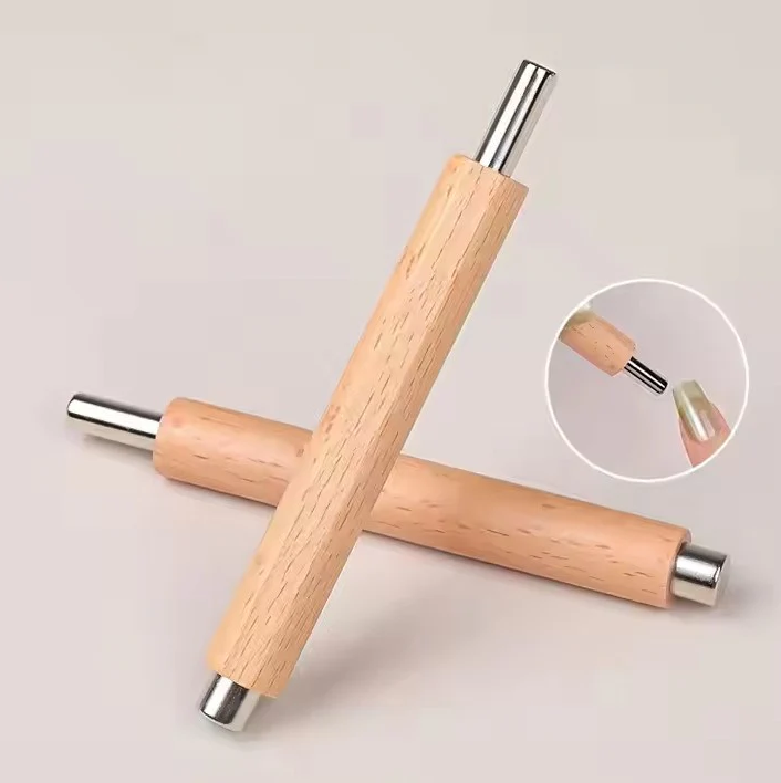 Wooden Magnet No Roll for Cat Eye Gel, photo 3 of 6