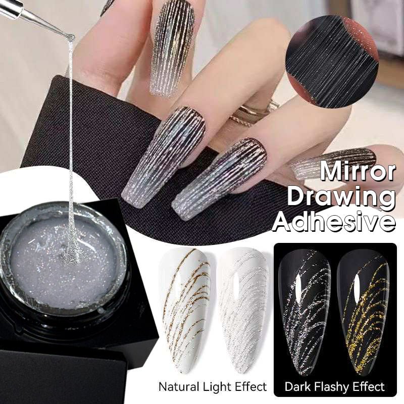 A'DOR Mirror Spider Gel - Purple - DTK Nail Supply
